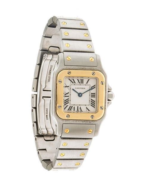 reloj santos de cartier dama|reloj santo Cartier precio.